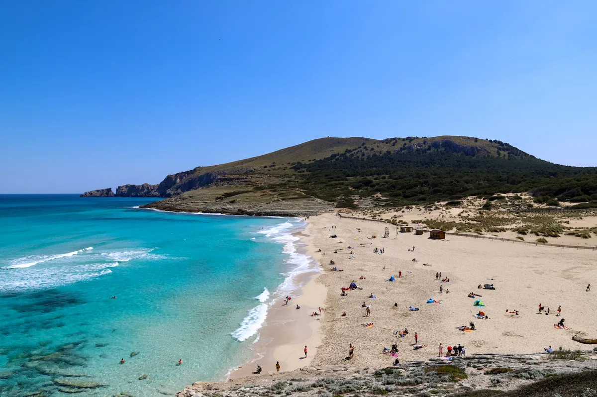 Cala Mesquida, costa este de Mallorca