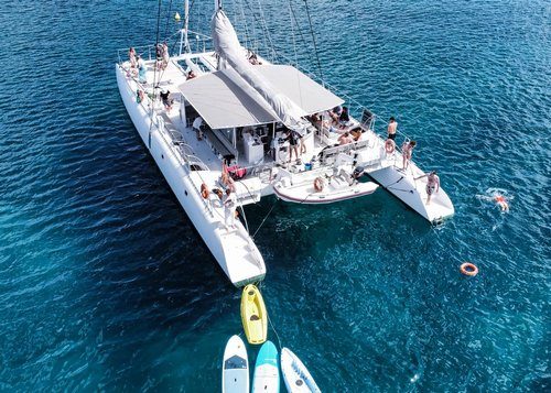 PRINCESS CAT · catamarán de pasaje para 150 personas, Astilleros Port Pin-Rolland · Catamarán de vela de pasaje