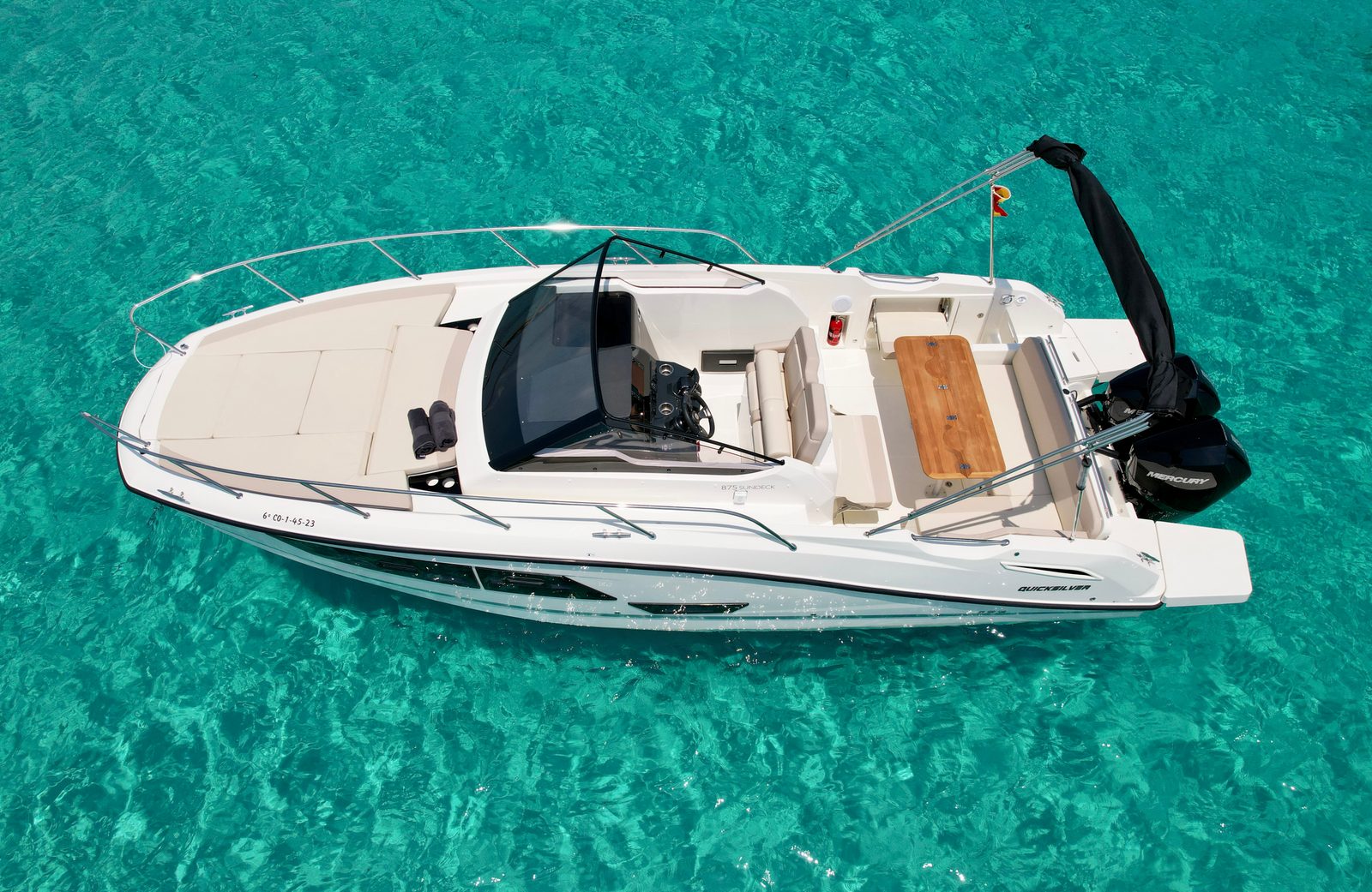 Quicksilver 875 Luz, QuickSilver · Quicksilver 875 — 10