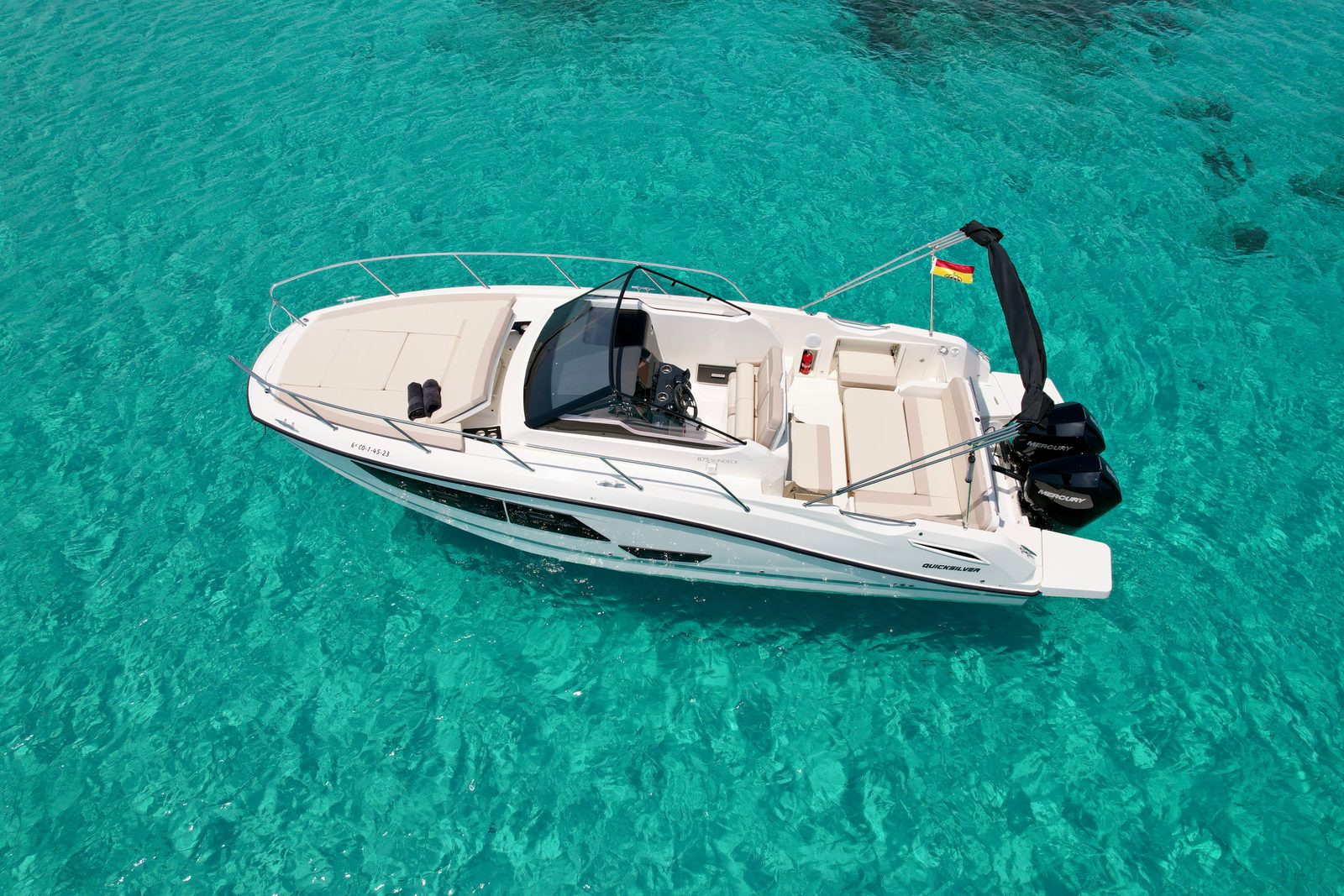 Quicksilver 875 Luz, QuickSilver · Quicksilver 875 — 16