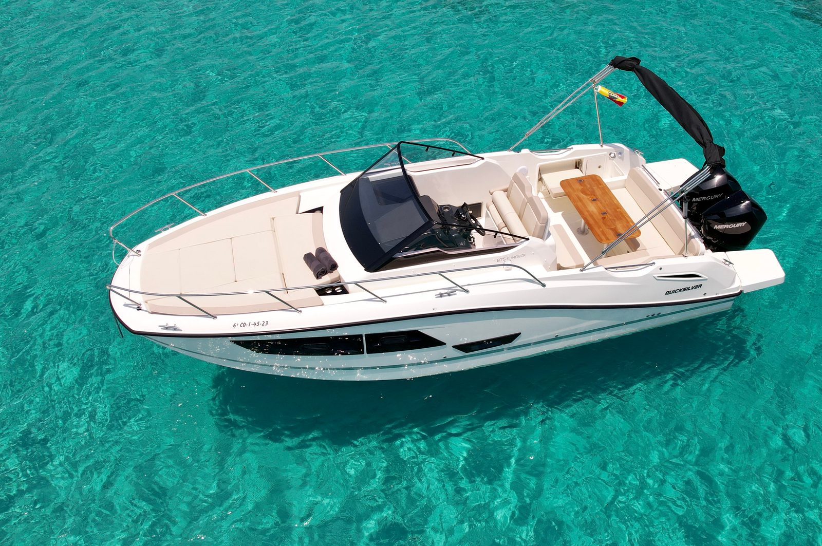 Quicksilver 875 Luz, QuickSilver · Quicksilver 875 — 9